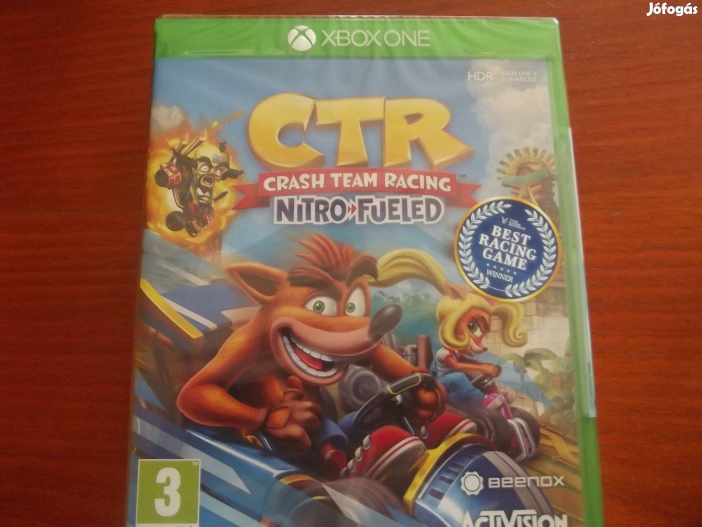 Akció Xbox One Eredeti Játék : 128. Crash Nitro Fueled Új Bontatlan