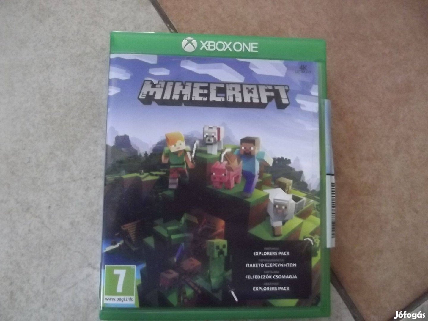 Akció Xbox One Eredeti Játék : 132. Minecraft Explorers Pack ( karc