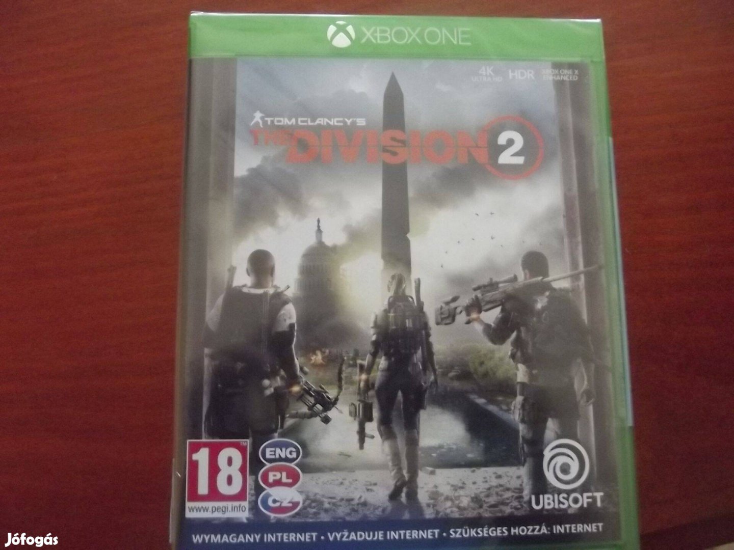 Akció Xbox One Eredeti Játék : 159. Tom Clancys The Division 2. Új