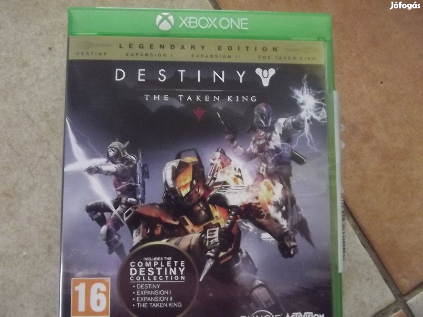 Akció Xbox One Eredeti Játék : 180. Destiny The Taken King ( karcmente