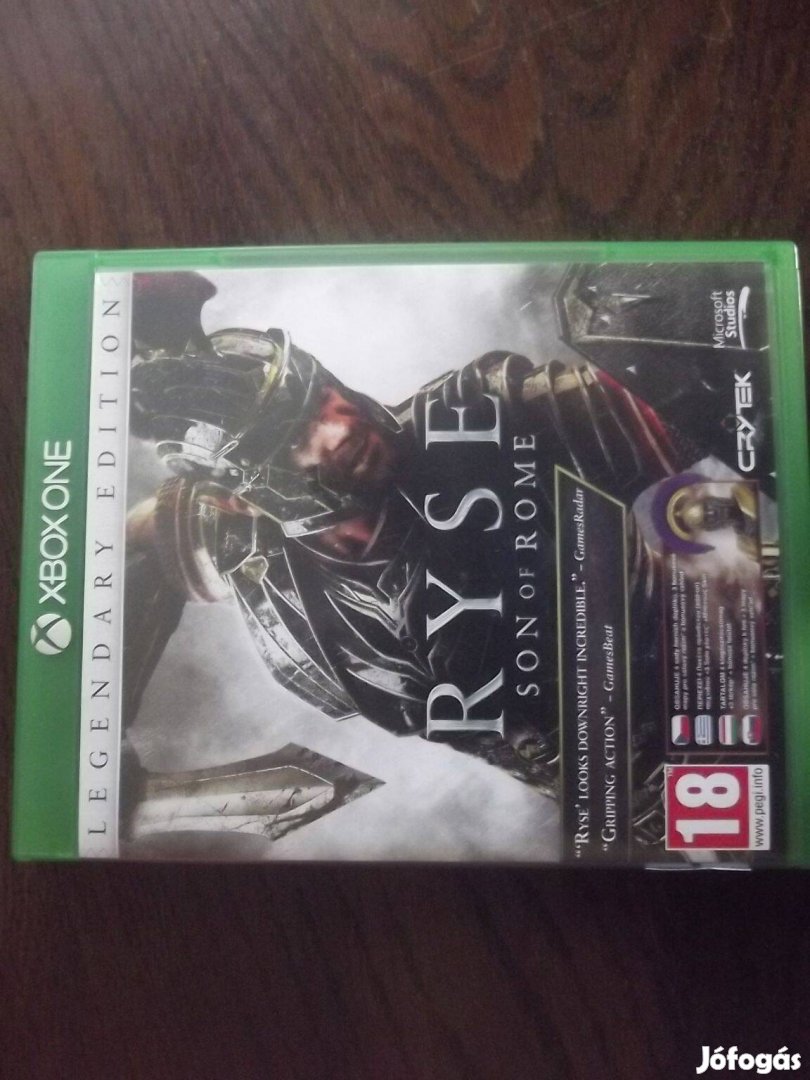 Akció Xbox One Eredeti Játék : 279. Ryse Son of Rome ( karcmentes)