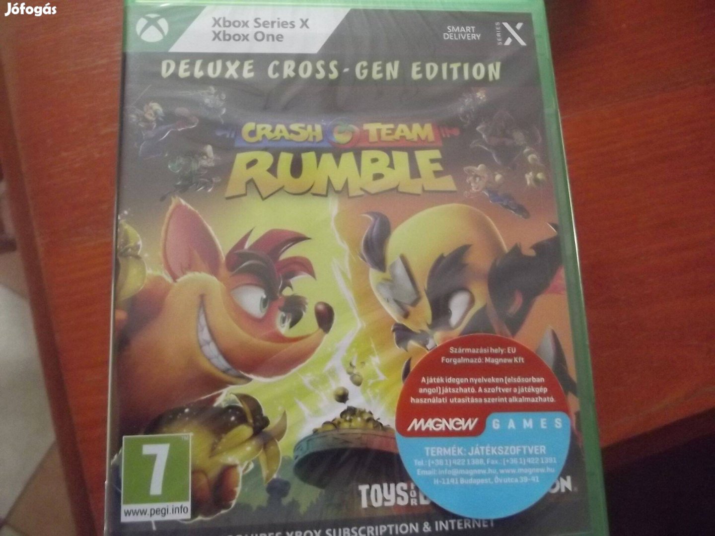 Akció Xbox One Eredeti Játék : 281. Crash Team Rumble Új Bontatlan