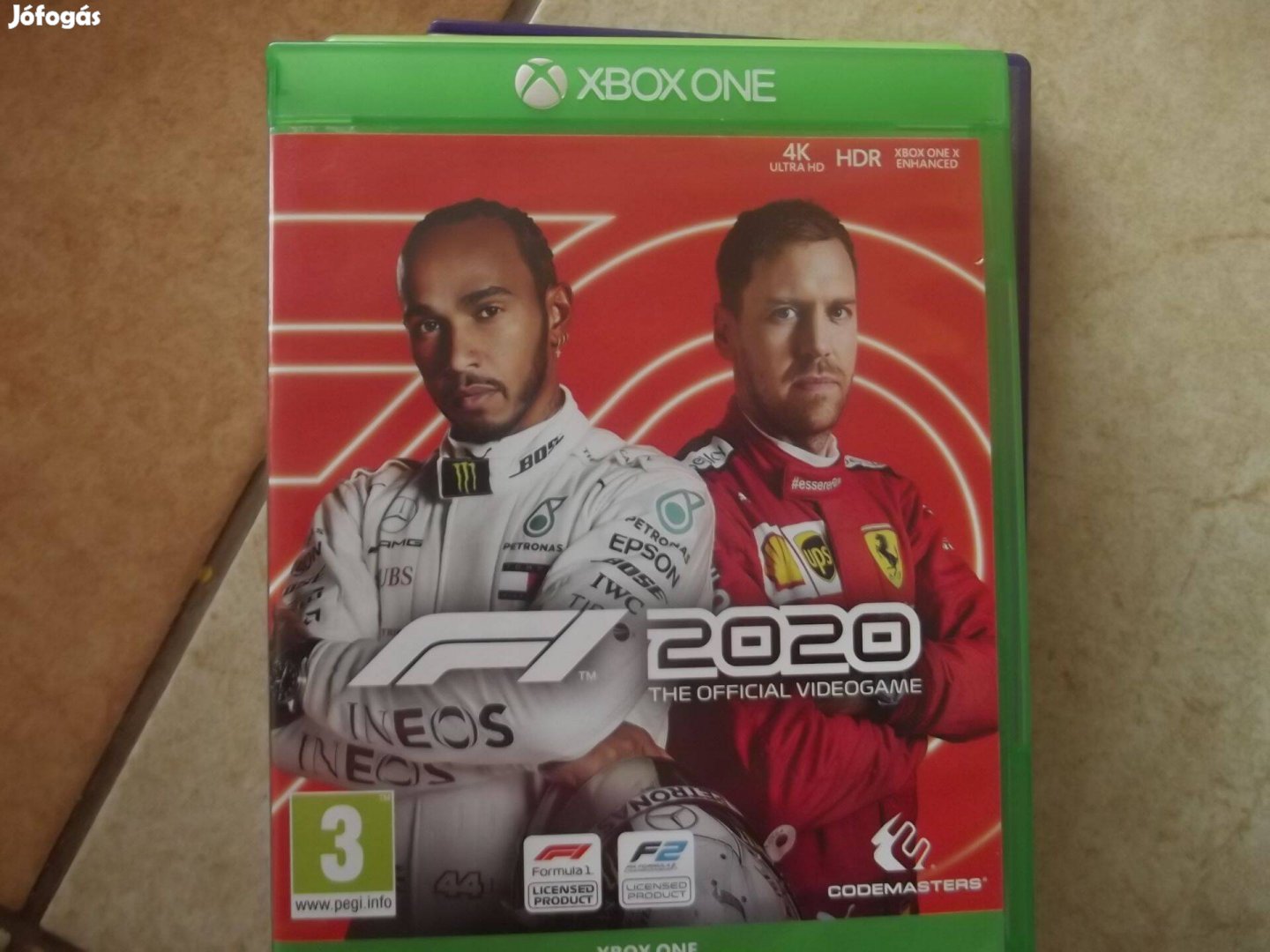 Akció Xbox One Eredeti Játék : 74. F1 2020 ( karcmentes)