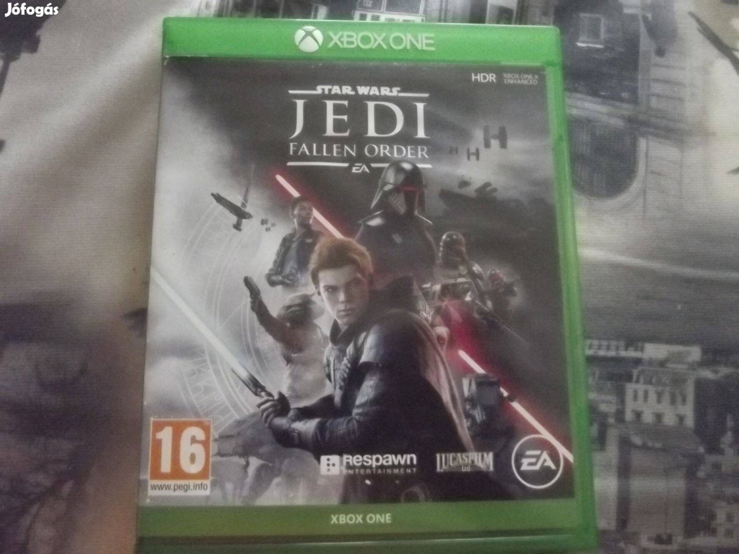 Akció Xbox One Eredeti Játék : 79. Star Wars Jedi Fallen Order ( kar