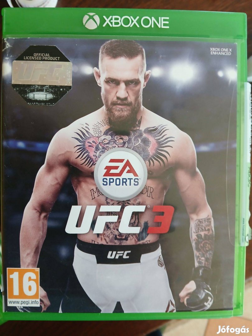 Akció Xbox One Eredeti Játék : 97. UFC 3 ( karcmentes)