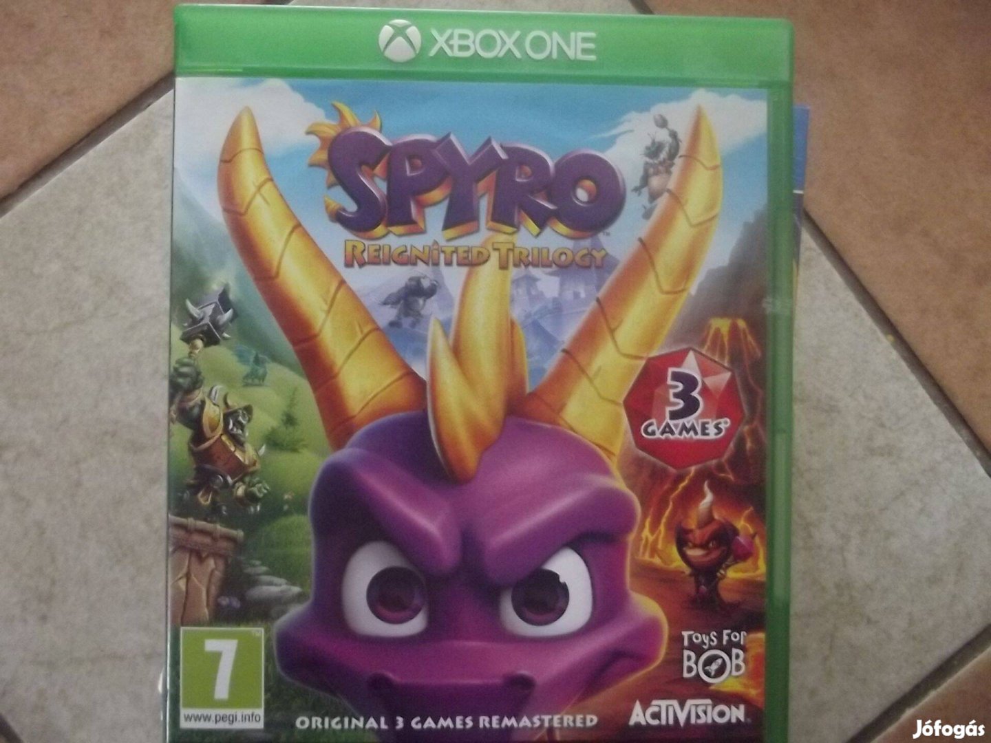 Akció Xbox One Eredeti Játék Spyro Reignited Trilogy 3