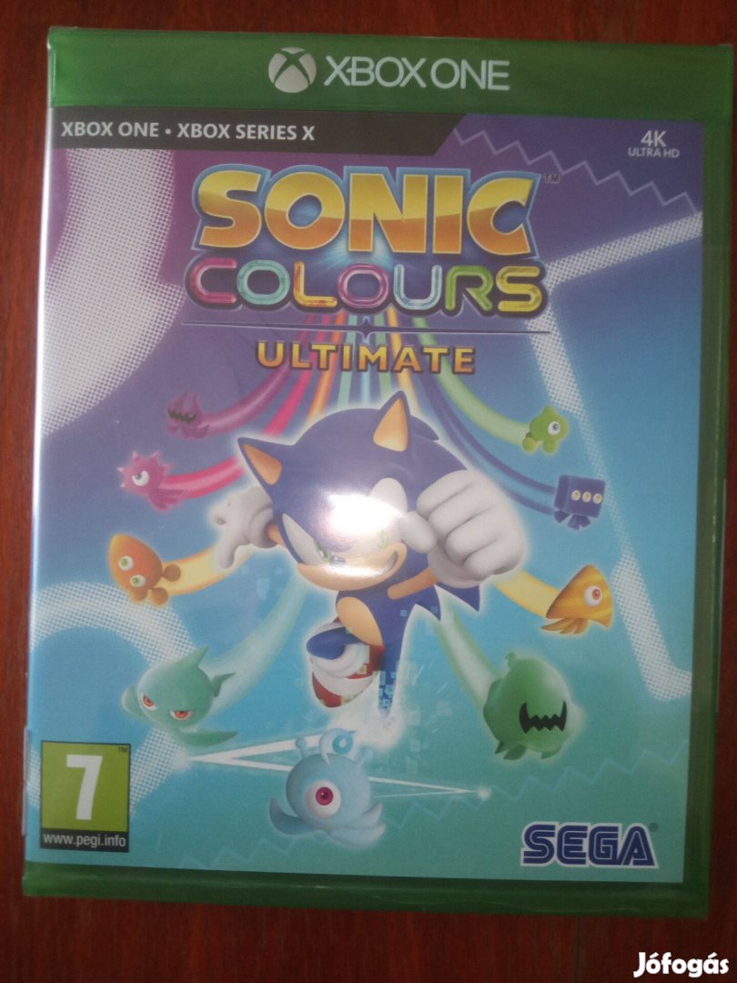 Akció Xbox One Eredeti játék : 25. Sonic Colours Ultimate Új Bontatl