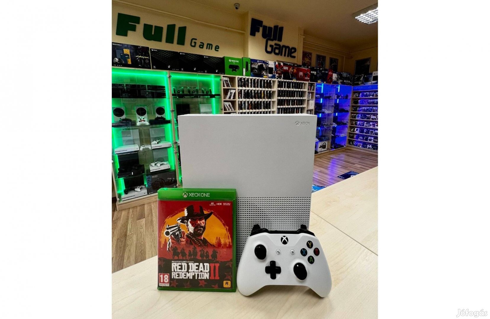 Akció Xbox One S 500GB + DRD2 játék garanciával videojáték boltból