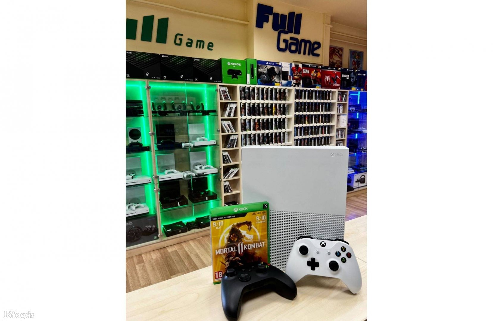 Akció Xbox One S 500GB + Mortal Kombat 11 garanciával üzletből