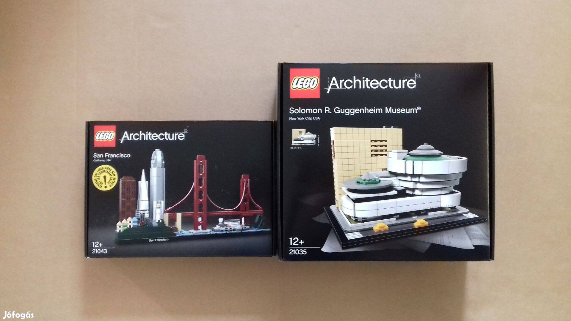 Akció! Bontatlan LEGO Architecture 21043 San Francisco + 21035 Foxárba