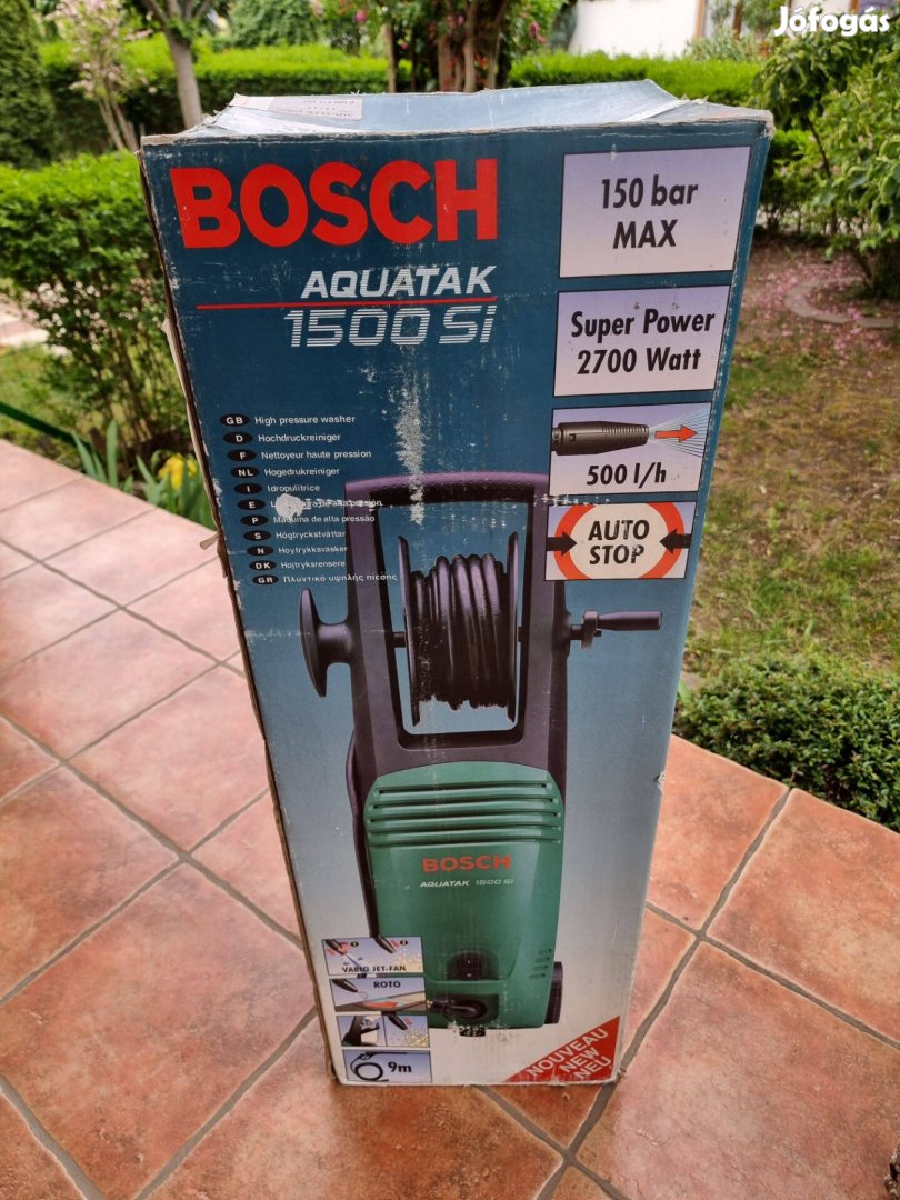 Akció: Bosch magasnyomású mosó (Bosch Aquatak 1500 Si)