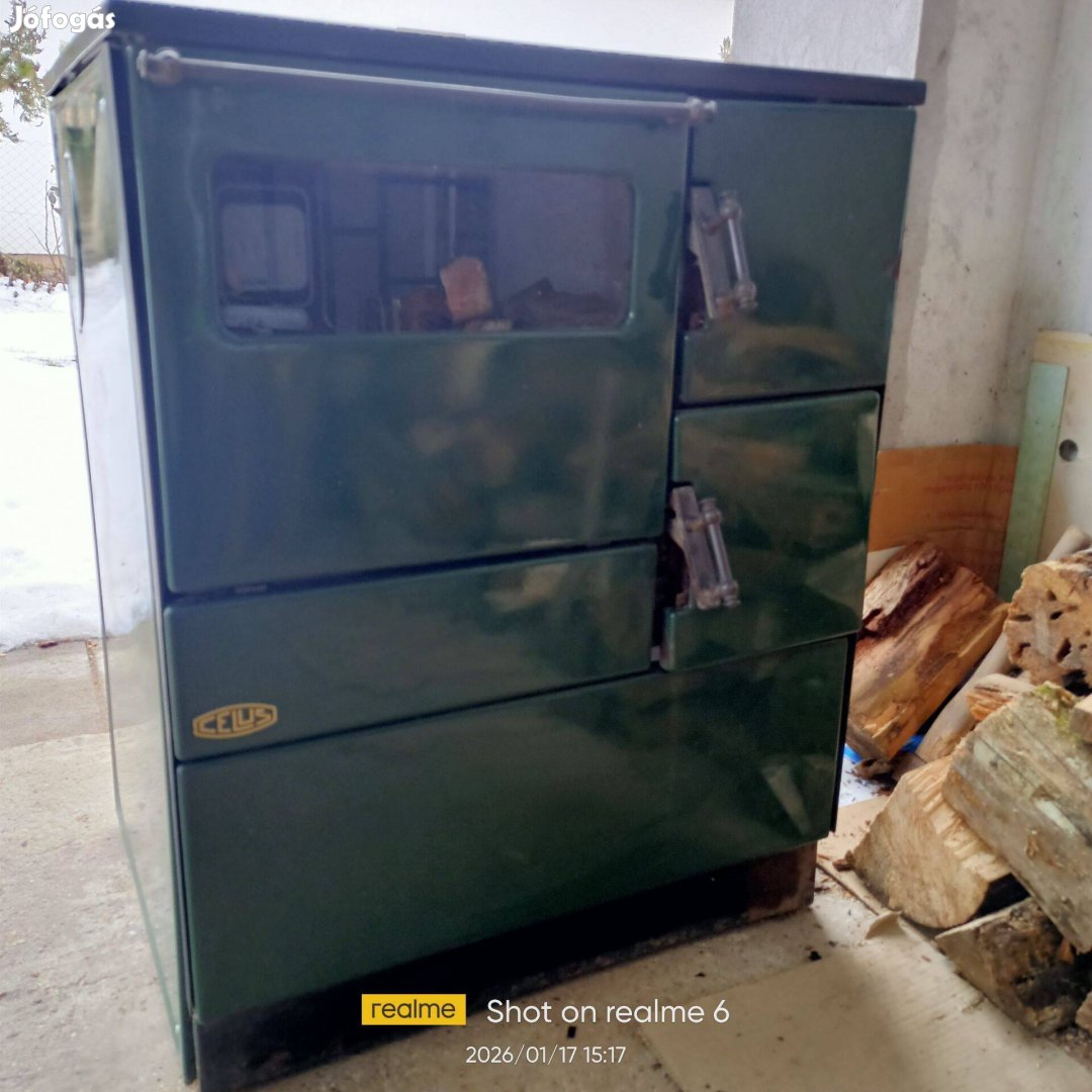 Akció! Celus Zöld sparhelt konyhai kályha