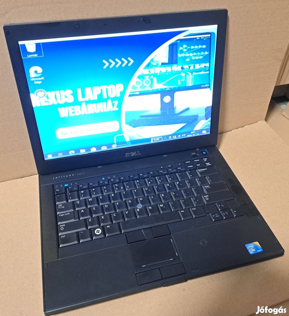 Akció! Dell Latitude E6410 laptop - 1 év garancia, 27 % számla