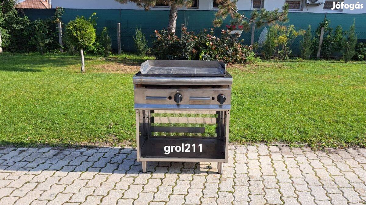 Akció! Ipari lávaköves grill grol21