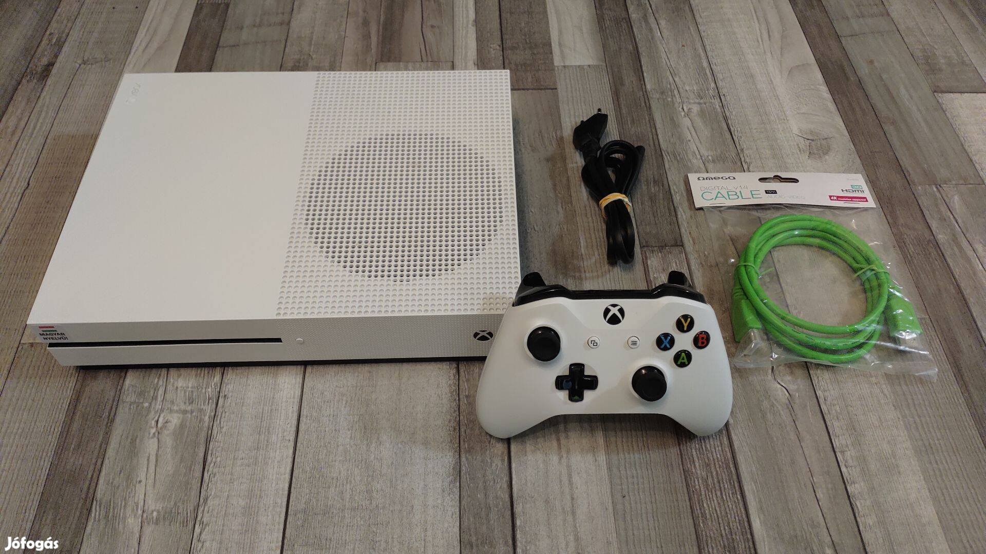 Akció! Magyar Menüs Xbox One S 1Tb Konzol+Választható Játék!