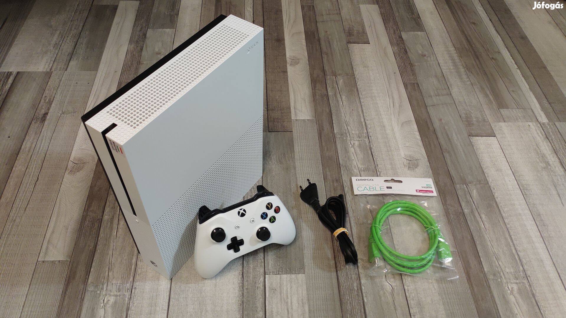 Akció! Magyar Menüs Xbox One S 500Gb Konzol+Választható Játék!