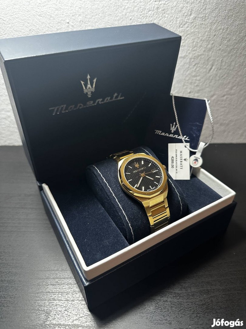 Akció! Maserati Stile Gold óra watch