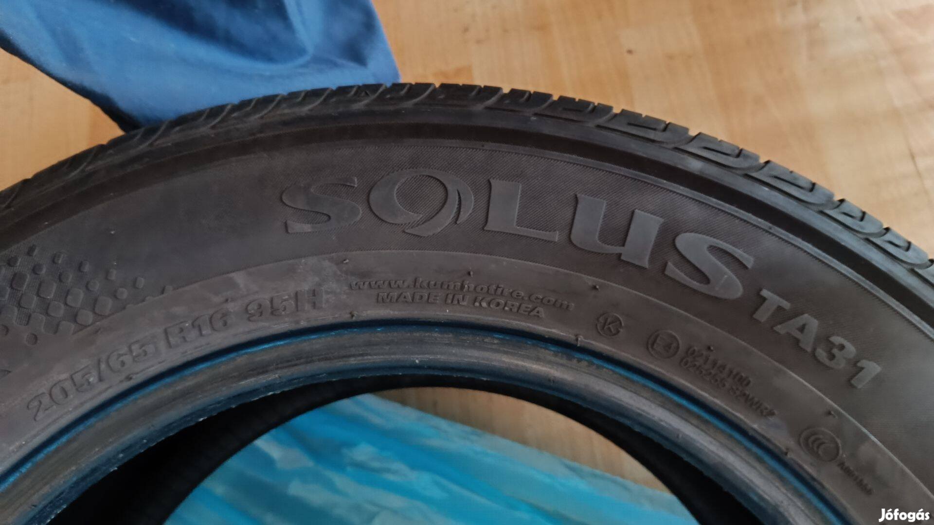 Akció! Nyári gumi garnitúra 205/65 R16 95H Kumho Solus (Ssangyong)