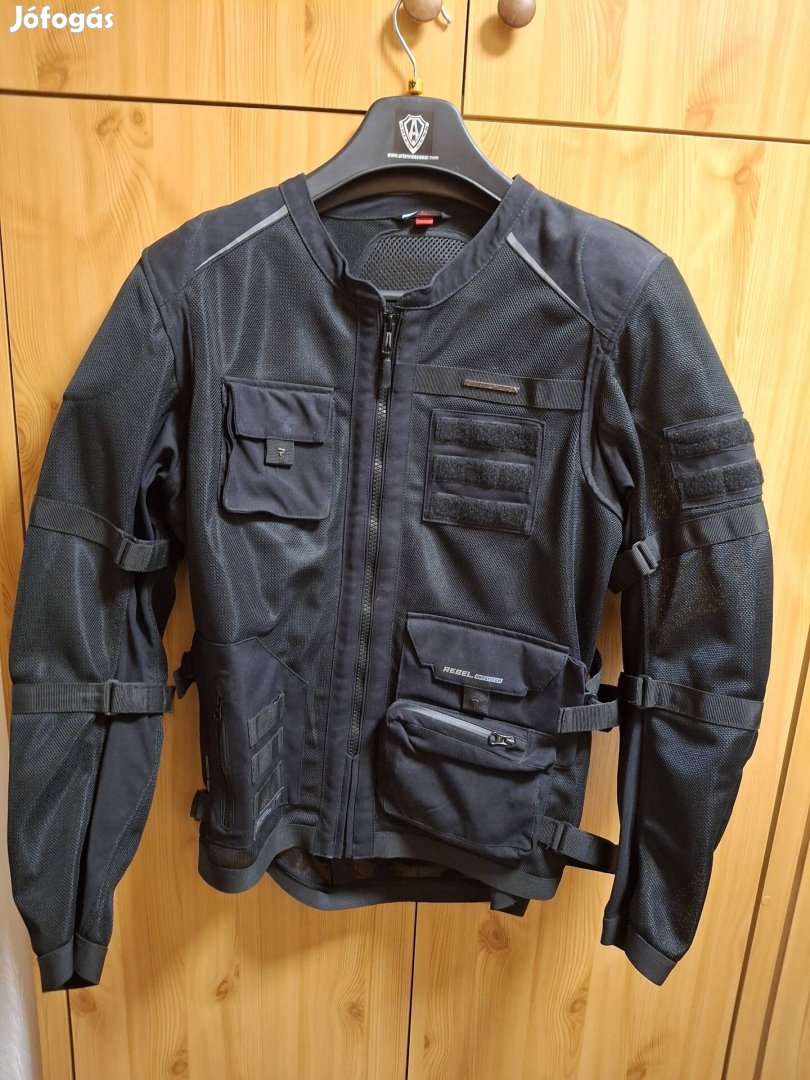 Akció! Rebelhorn Brutale textil motoros dzseki fekete