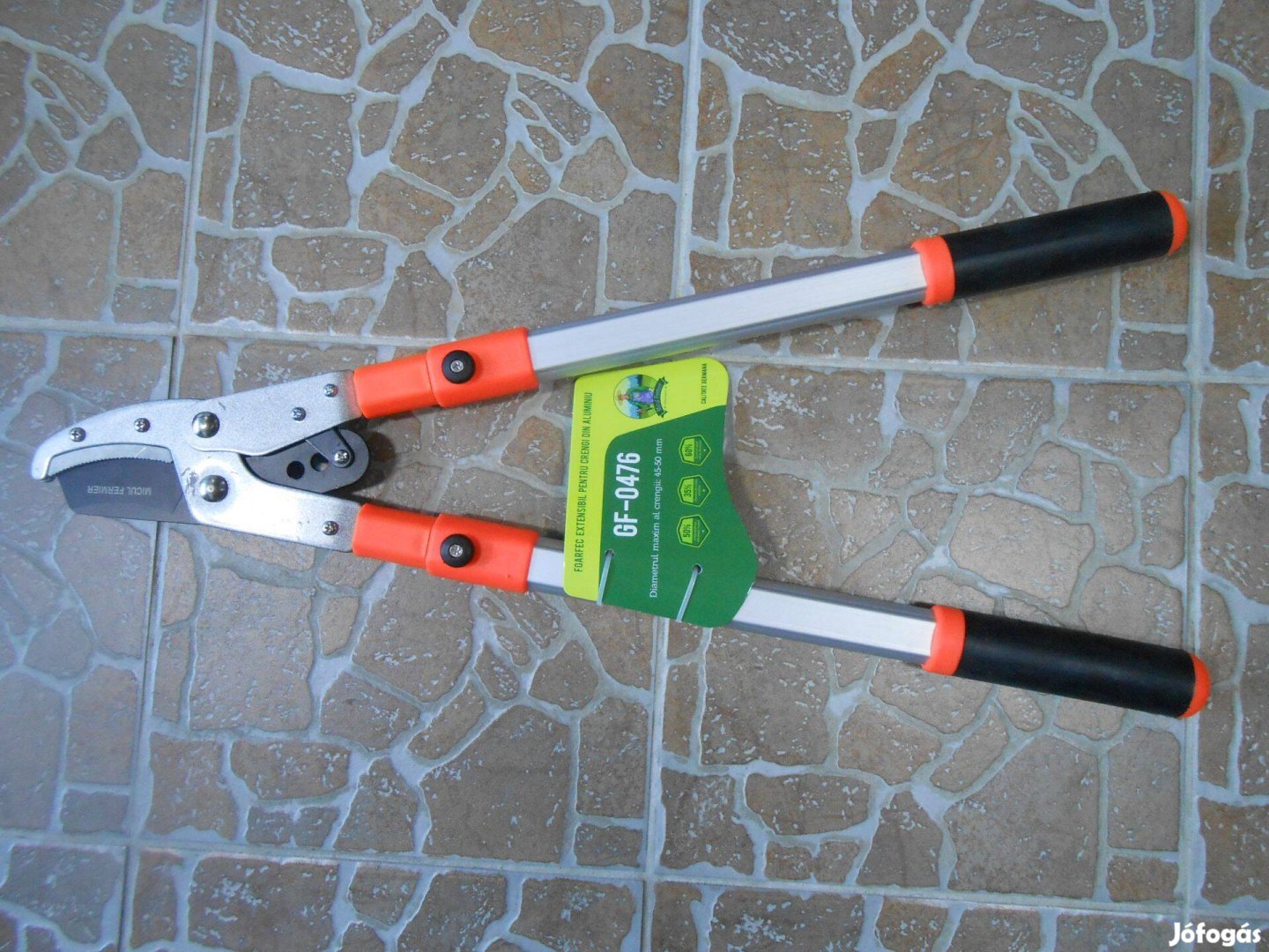 Akció! Teleszkópos rávágós kézi ágvágó olló 68-103cm Minőségi!