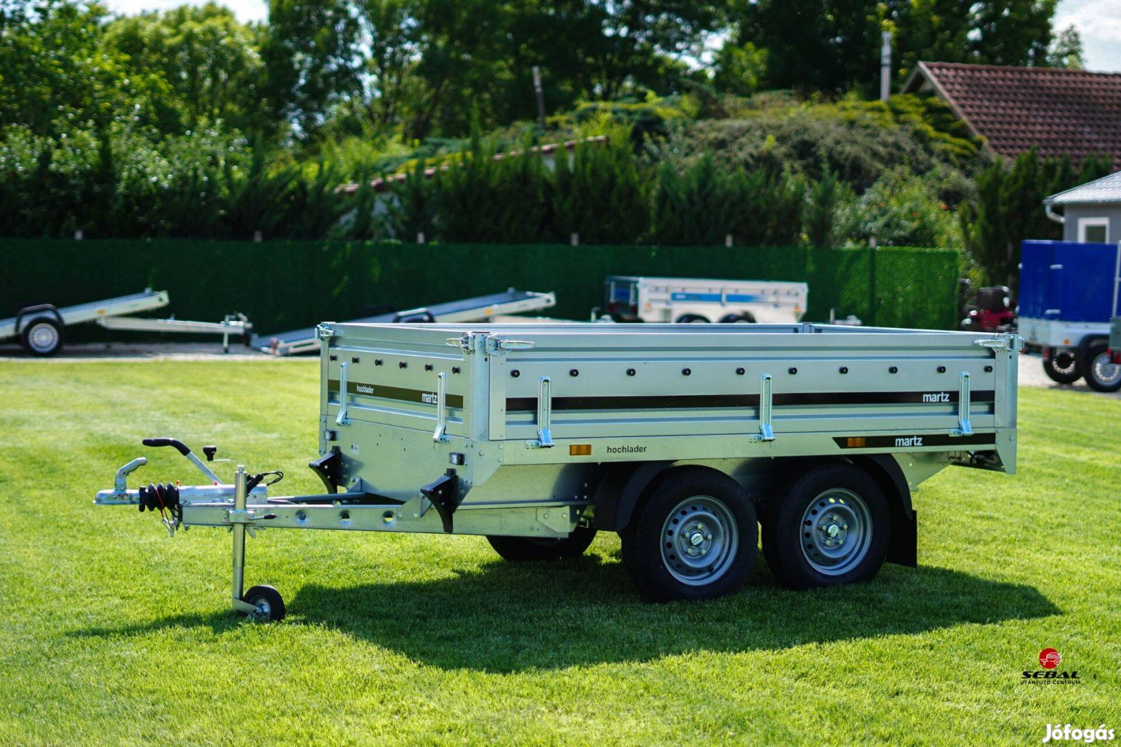 Akció! Új Sebal - Hochlader utánfutó 1500kg Szegeden -
