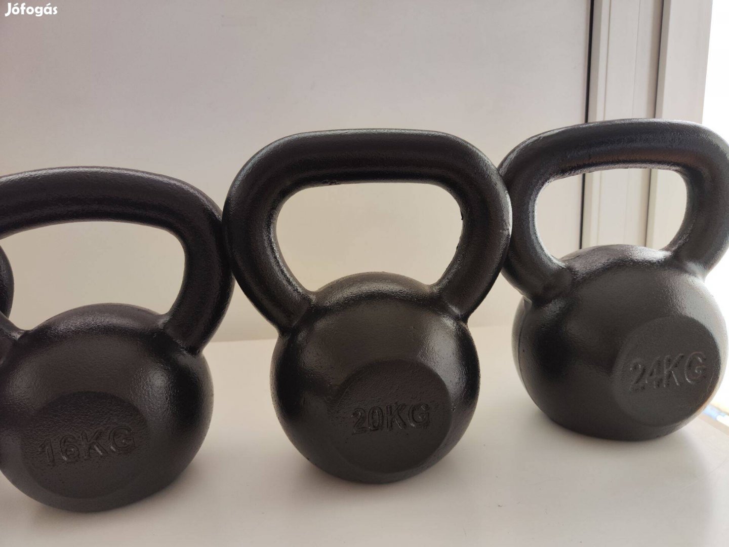 Akció! Vadonatúj! 20kg öntöttvas kettlebell