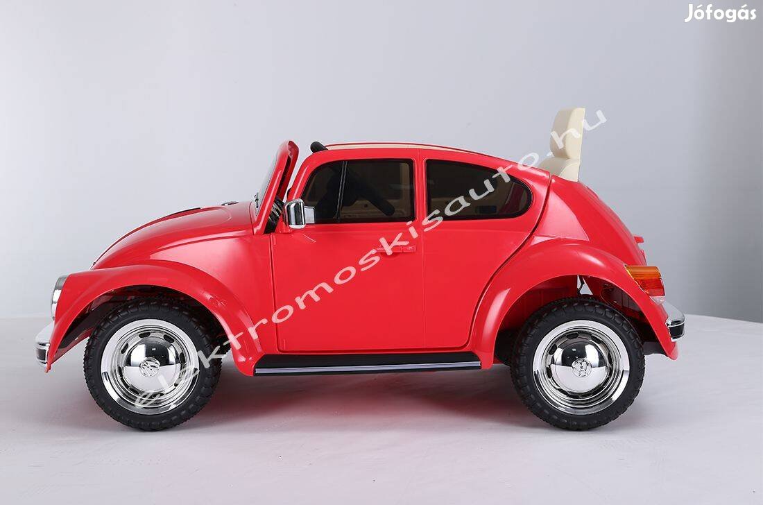 Akció! Volkswagen Beetle 12V OLD piros 1 személyes elektromos kisautó