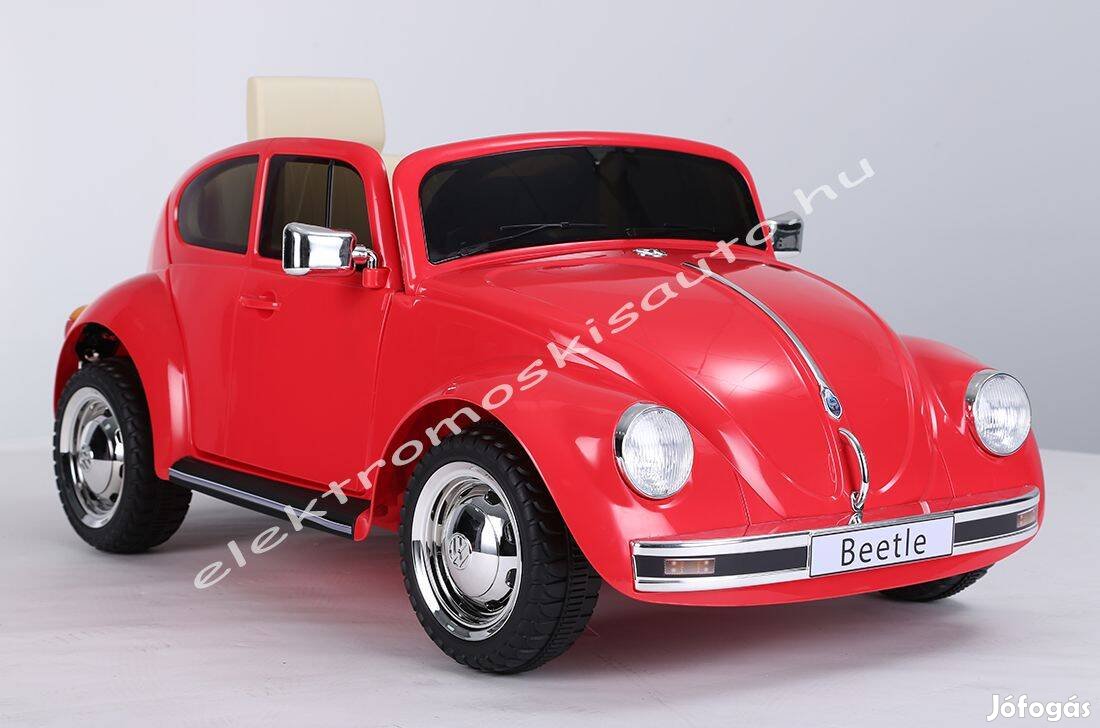Akció! Volkswagen Beetle 12V-os piros 1szem.eredeti