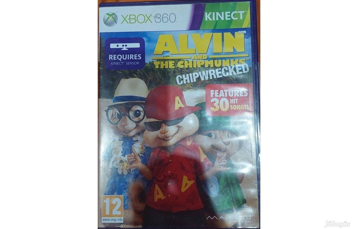 Akció! Xbox360 Kinect Alvin és a mókusok 2x játszott