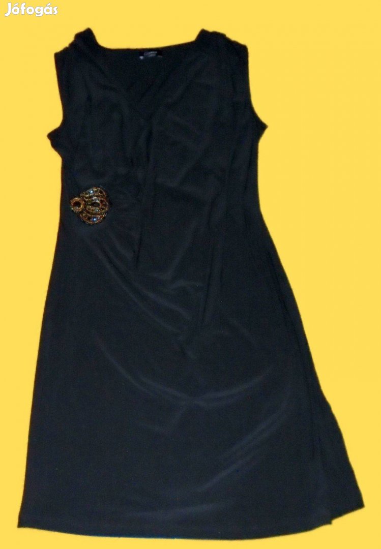 Akció! Yessica Dresses by C&A moletti fekete alkalmi ruha XL
