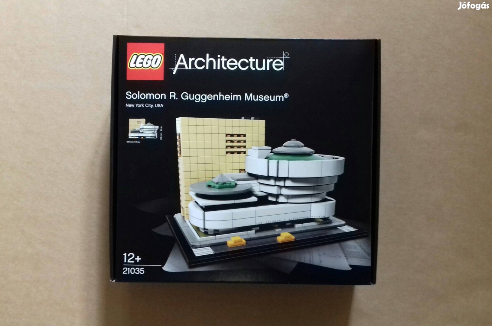 Akció ! Bontatlan LEGO Architecture 21035 Solomon R.Guggenheim utánvét