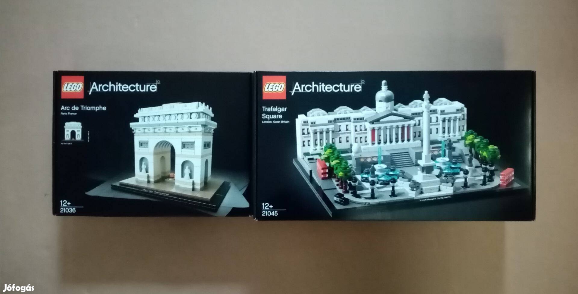 Akció ! Bontatlan LEGO Architecture 21036 Diadalív + 21045 tér Foxárba