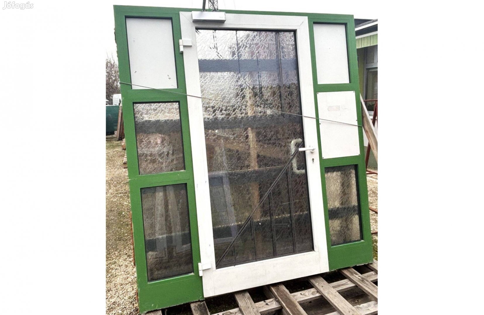 Akció!!! 200x220 cm közeli!!! alumínium portálajtó eladó Budapesten