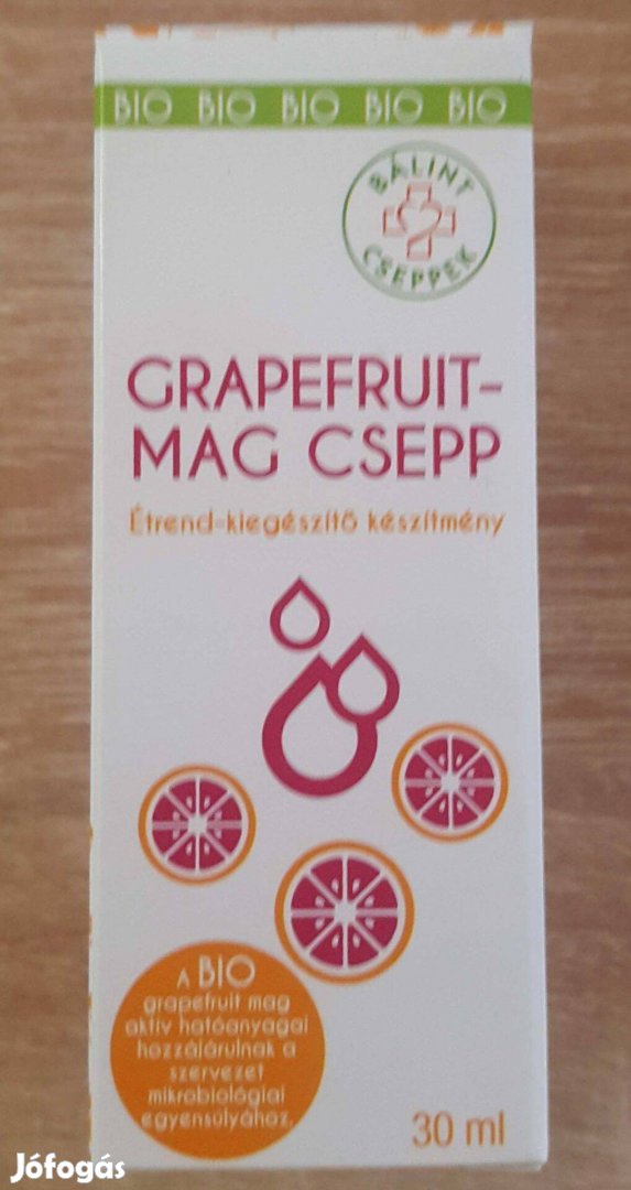 Akció %% Minősített BIO Grapefruitmag Csepp Extra hatóanyagtartalommal