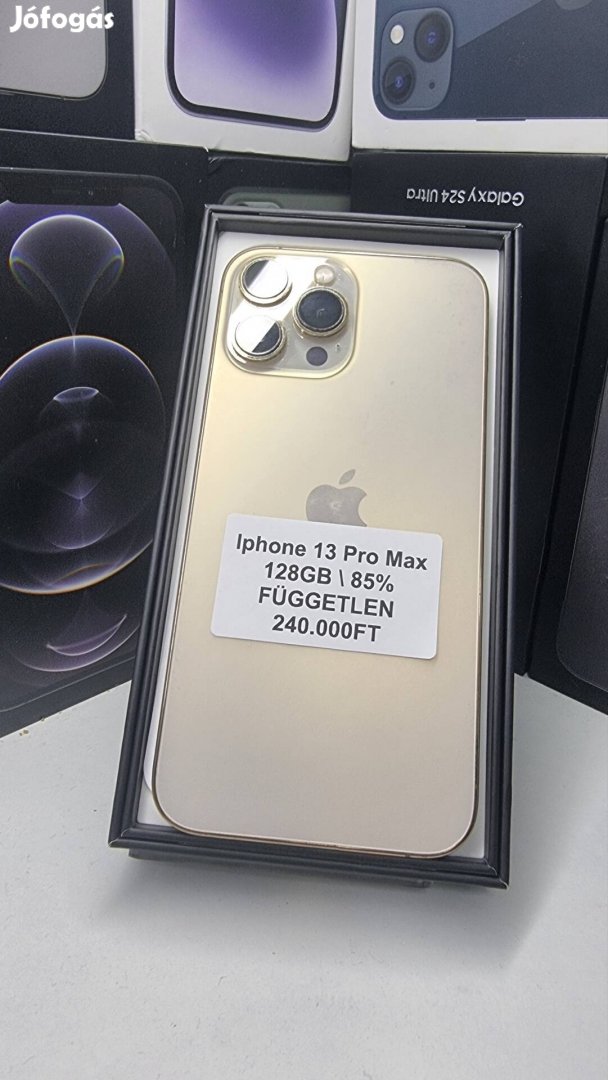 Akció iphone 13 Pro max, 128GB, Független 