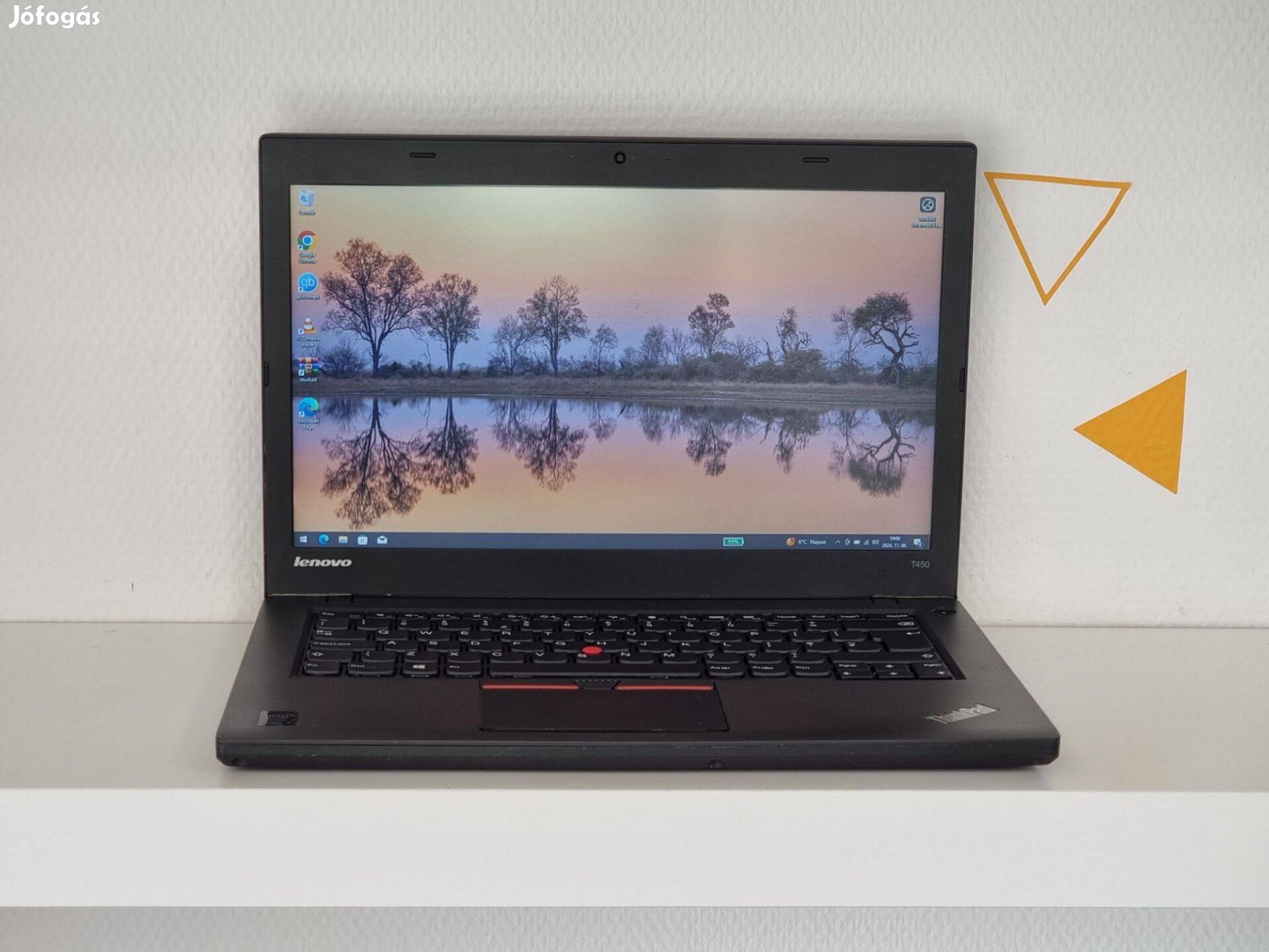 Akció több db. Lenovo Thinkpad T450 üzleti laptop i5, 8GB, SSD