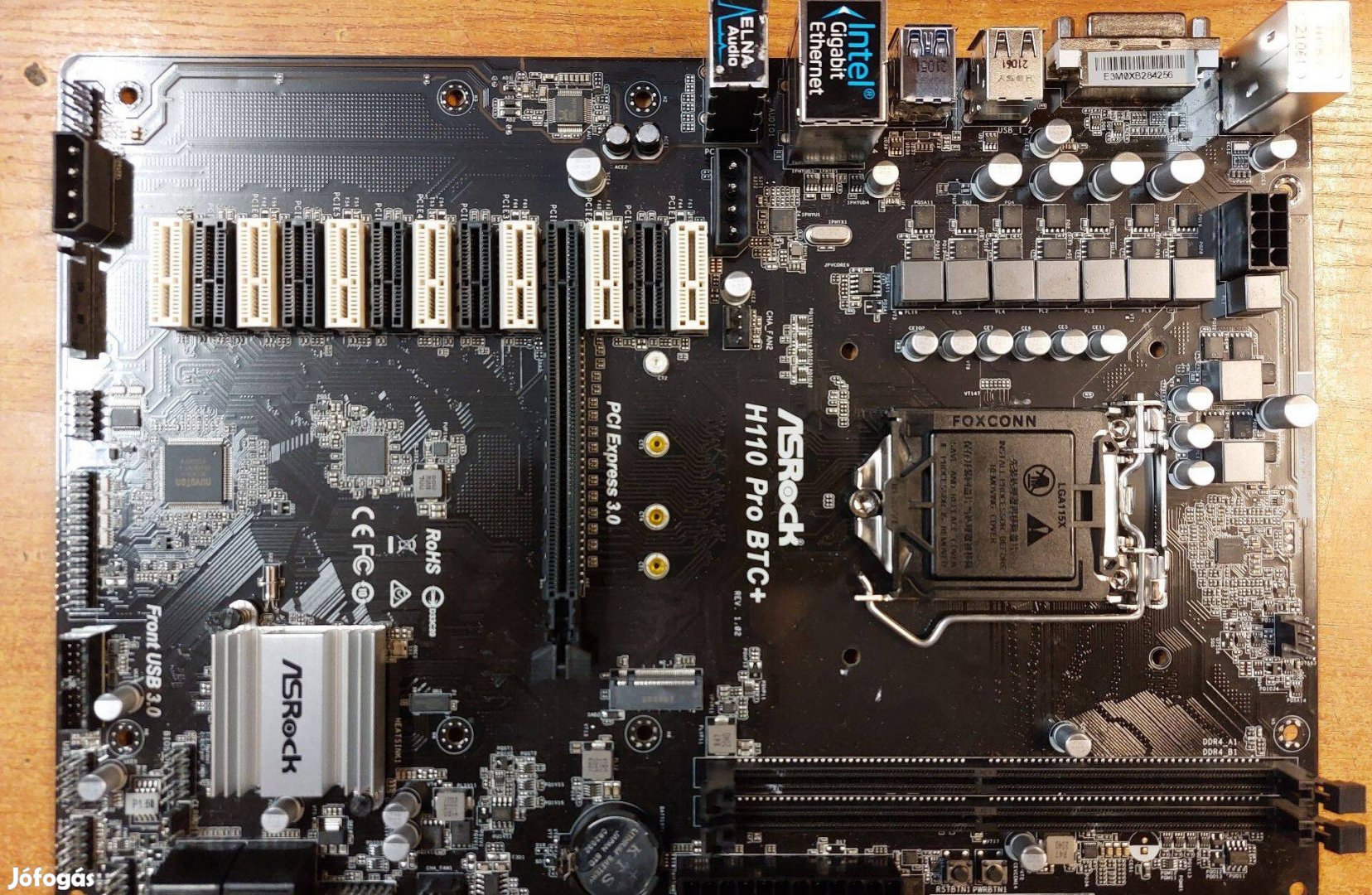 Akcióó!!! Asrock H110Pro BTC+ s1151-es nagyteljesítményű alaplap!