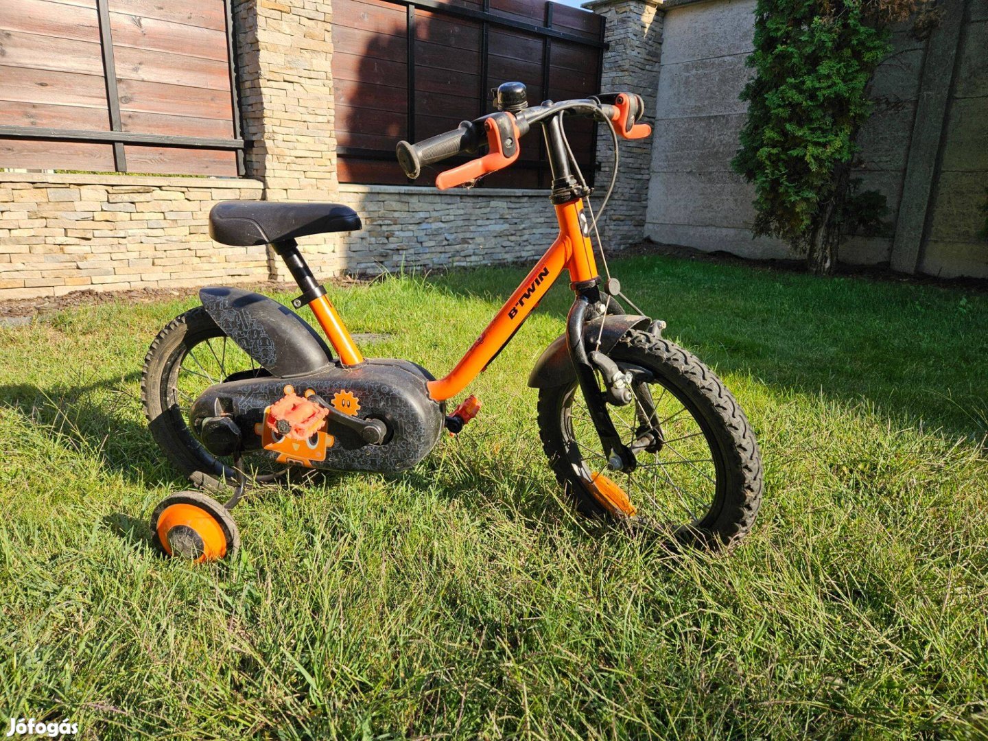 Akciós 14-es Decathlonos gyerek bicikli, gyermek kerékpár