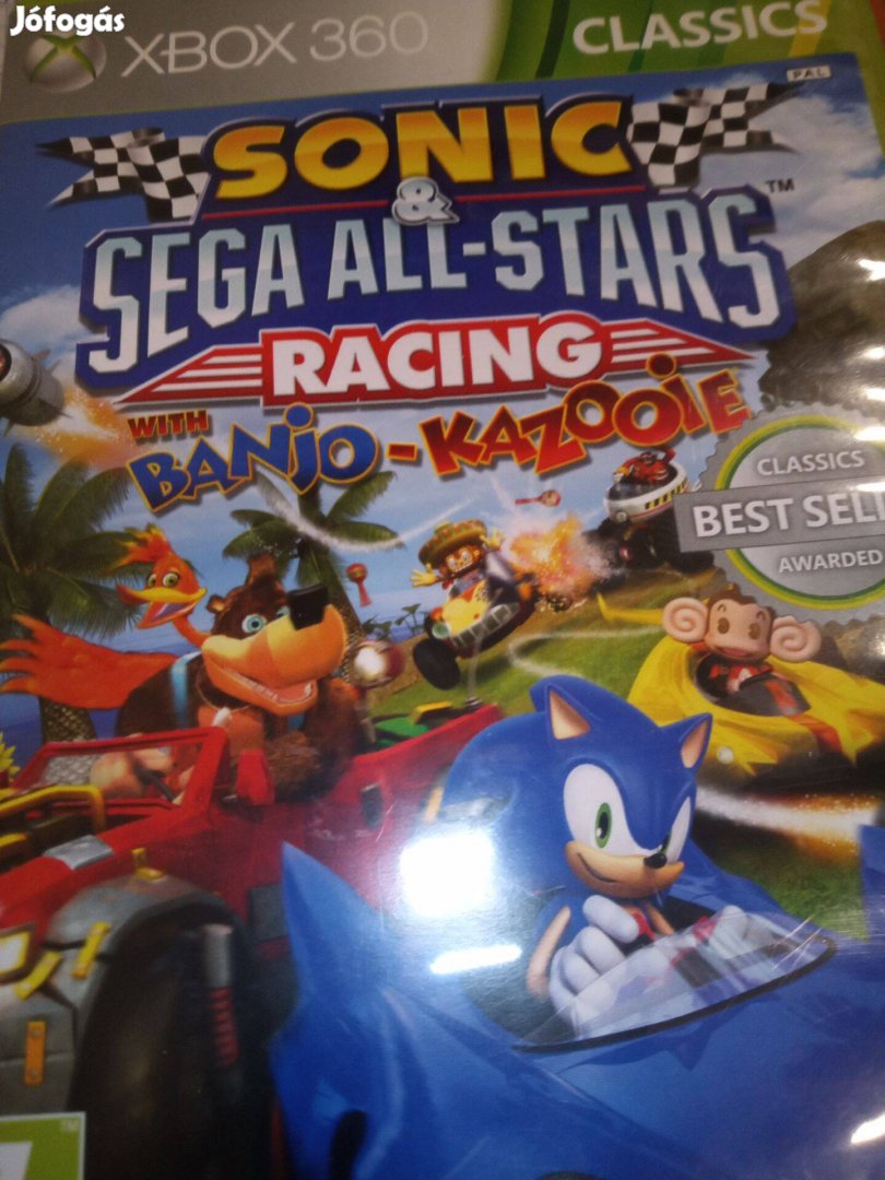 Akciós Xbox 360 - One Eredeti Játék : 303. Sonic sega All stars Rac