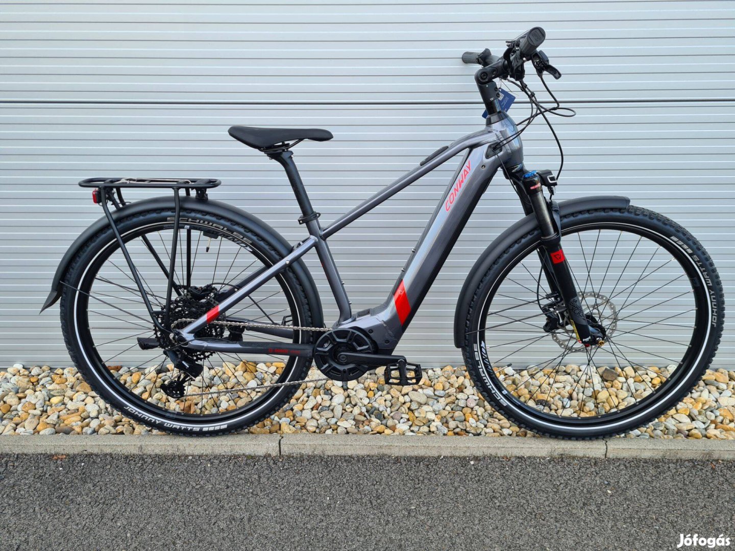 Akciós! Német Conway trekking ebike legerősebb bosch cx 85Nm 750Wh