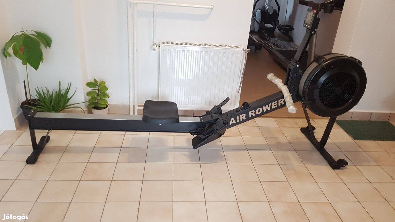 Akciós áron! Új légellenállásos láncos air rower evezőpad, evezőgép!