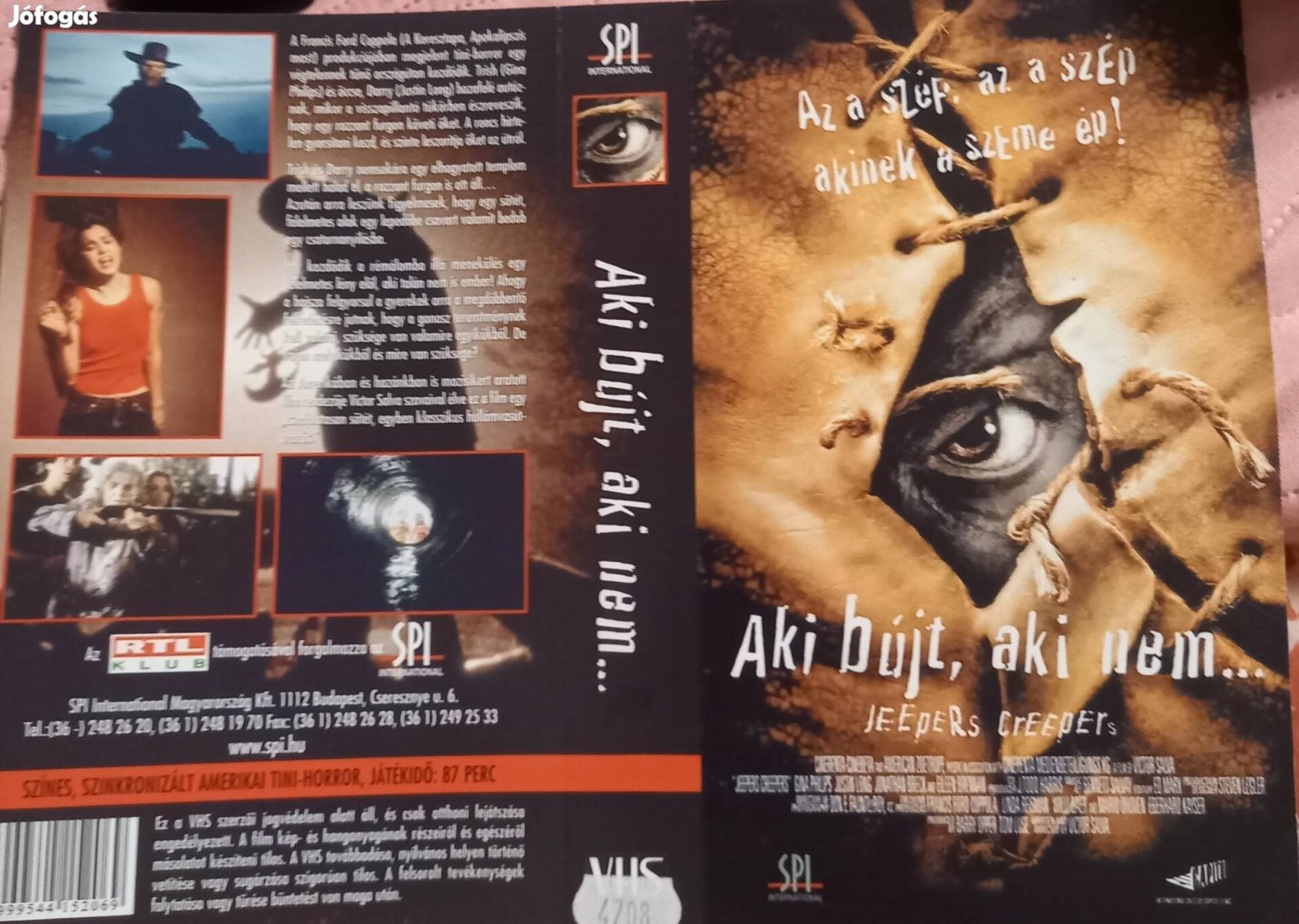 Aki bújt, aki nem ... - horror vhs