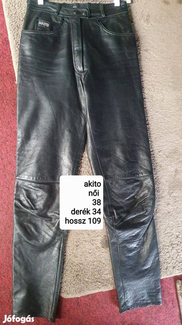 Akito női bőr nadrág