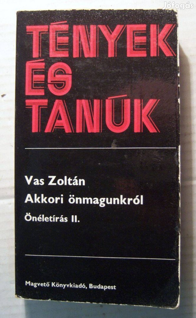 Akkori Önmagunkról (Vas Zoltán) 1982 (5kép+tartalom)