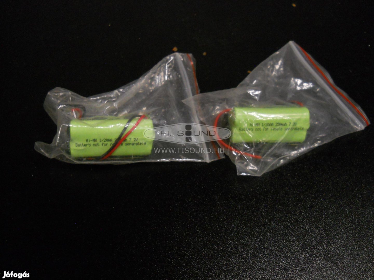 Akkukulátor Ni-MH 250mah 7.2V, 2db rendelhető