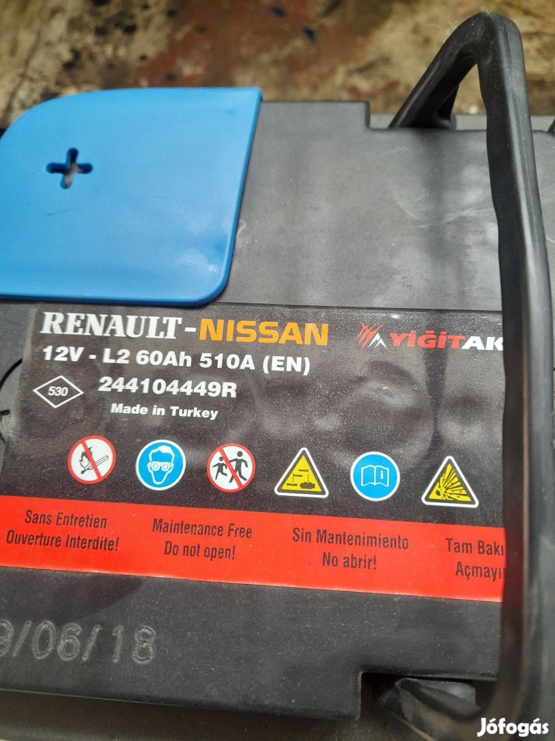 Akkumlátor 12v 60ah