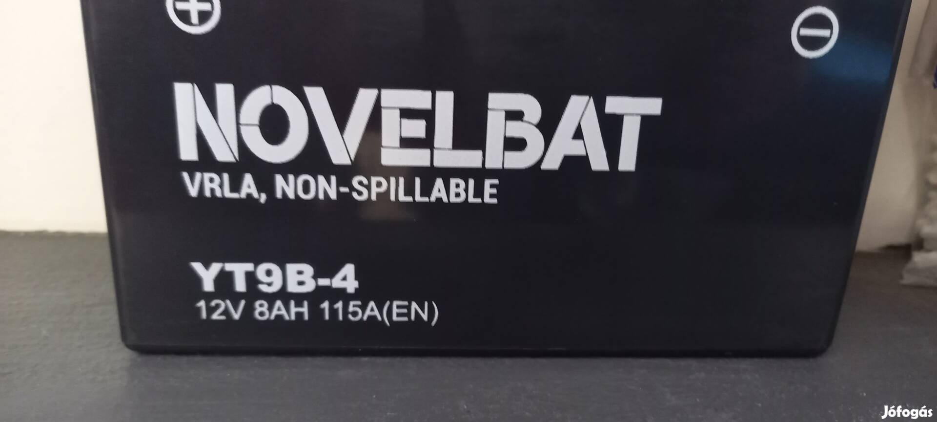 Akkumlátor , Motorkerékpár, Fűnyíró Robogó.  12V 8Ah Újszerű!