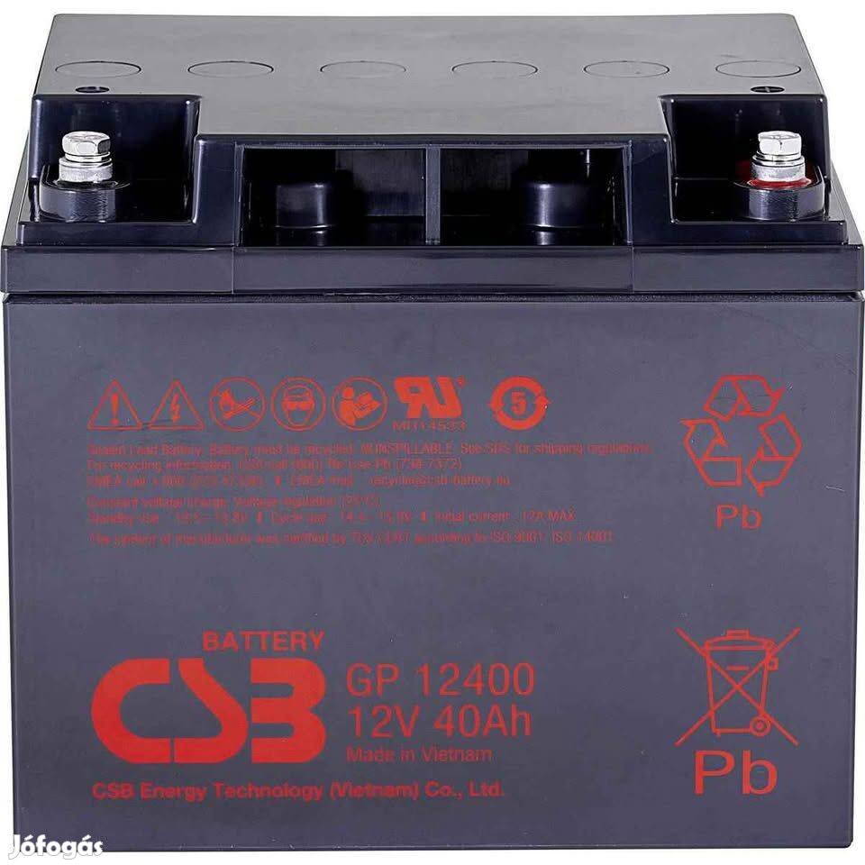 Akkumulátor 12V 40Ah