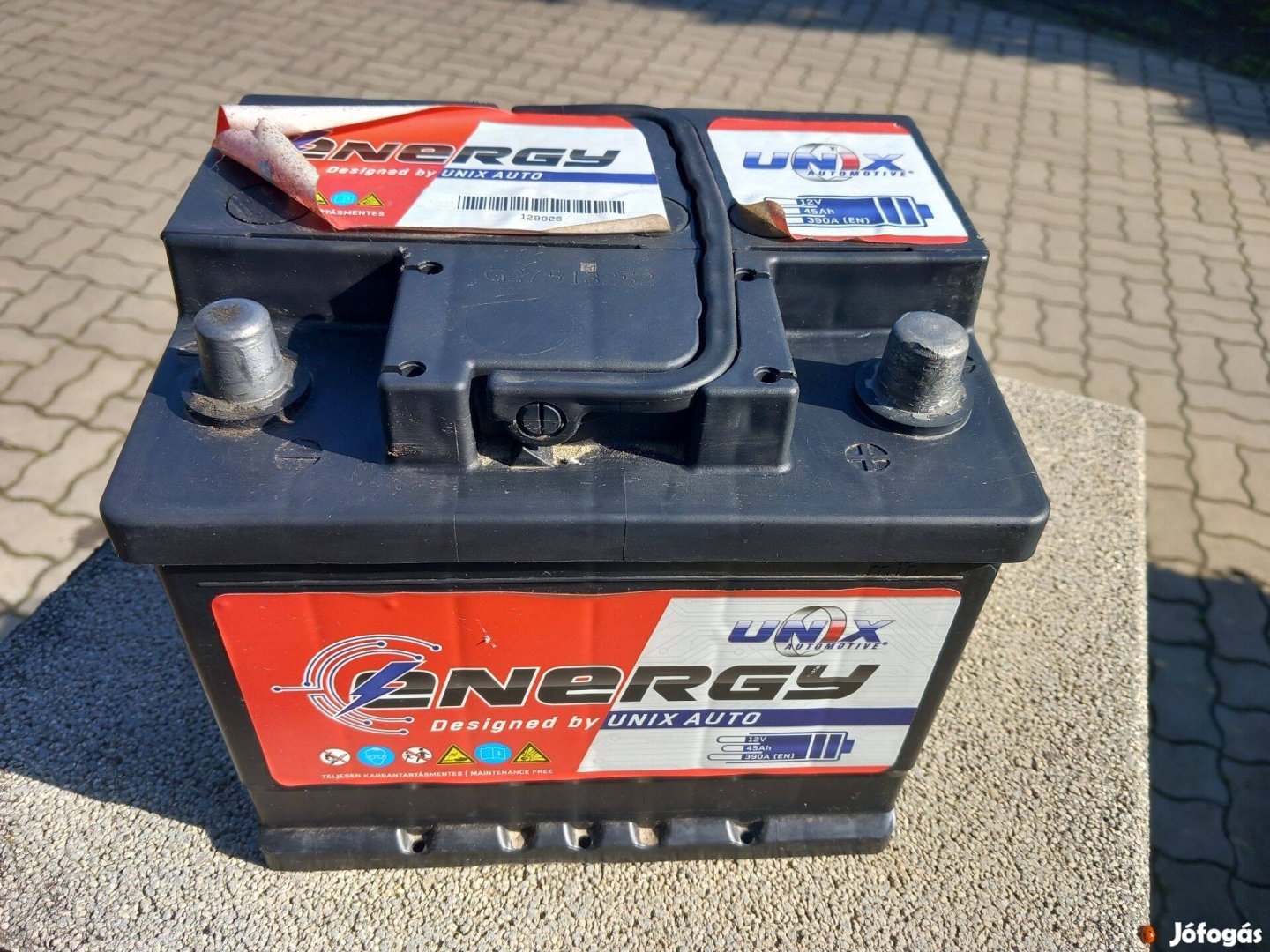 Akkumulátor 45Ah jobb működik