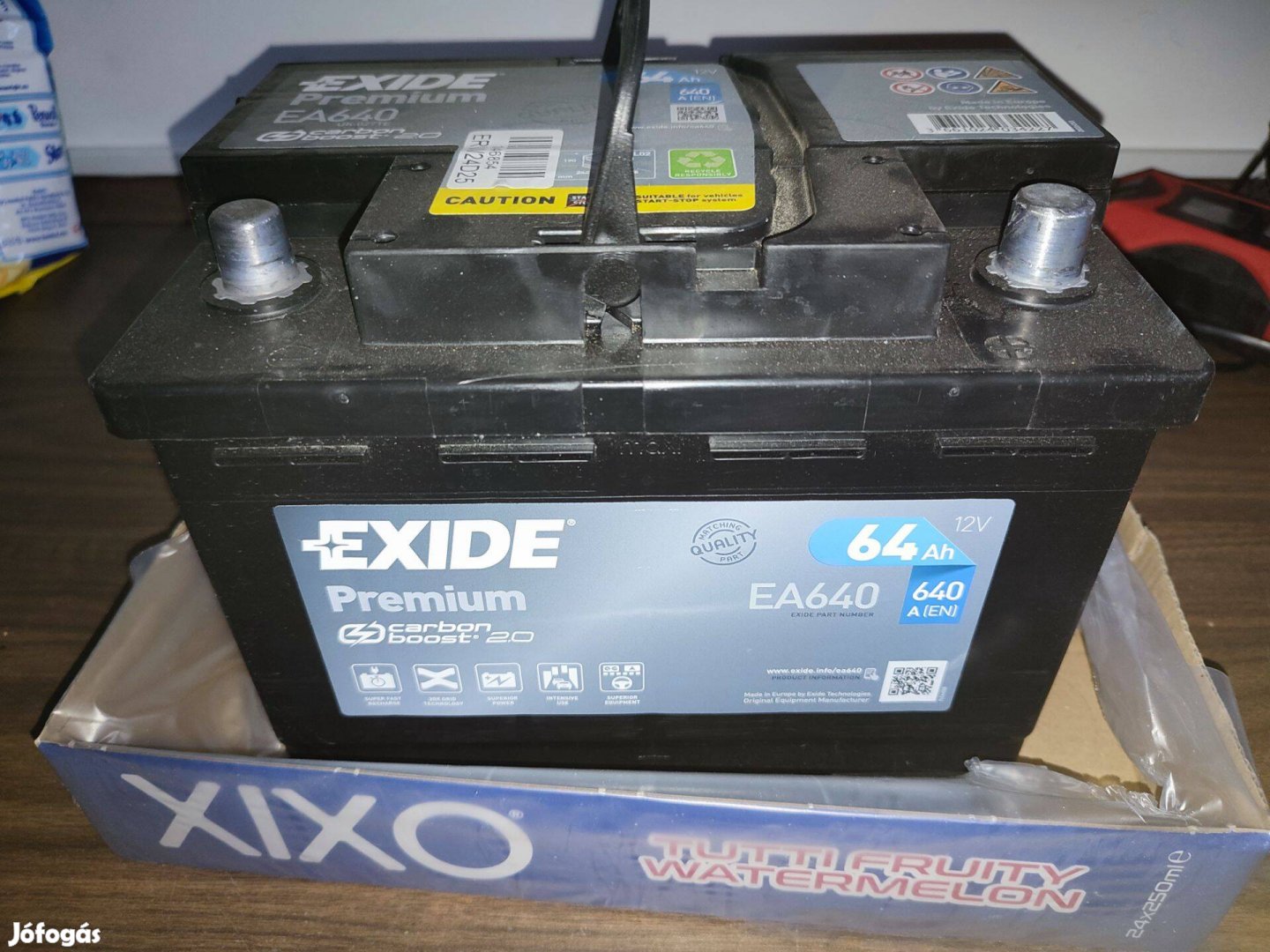 Akkumulátor 64AH Exide premium garanciával